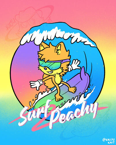 Surf Peachy
